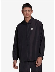 Μαύρο Ανδρικό Πουκάμισο Ελαφρύ Μπουφάν adidas Originals Coach Jacket - Ανδρικά