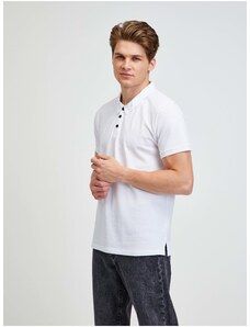 Λευκό Ανδρικό Polo T-Shirt Alpine Pro Sedar - Ανδρικά