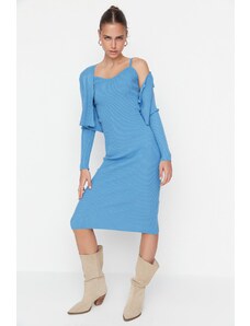 Trendyol Φόρεμα - Μπλε - Bodycon