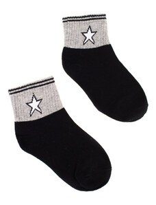 Παιδικές κάλτσες Shelvt μαύρο με αστέρι