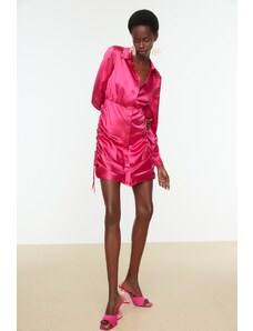 Trendyol φόρεμα - ροζ - πουκάμισο φόρεμα