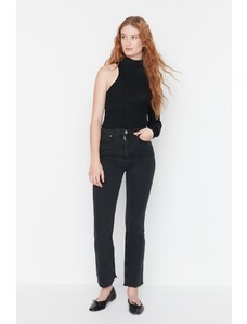 Trendyol Jeans - Μαύρο - Ίσιο