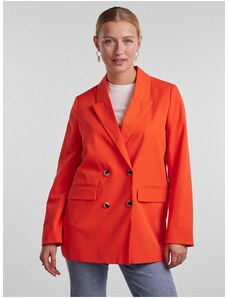 Orange Ladies Oversize Jacket Pieces Thelma - Γυναικεία