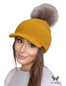 Γυναικείο καπέλο Kamea Kamea_Hat_K.22.015.25_Mustard