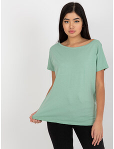 Fashionhunters Γυναικείο T-Shirt Fire - Πράσινο