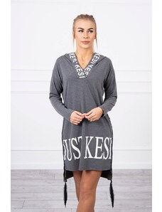 Γυναικείο φόρεμα Kesi Grey