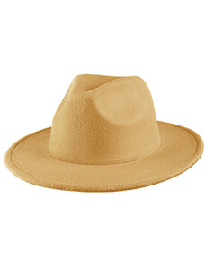 LIKEASTAR Μονόχρωμο καπέλο - Μπεζ