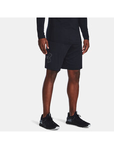 UNDER ARMOUR TECH GRAPHIC SHORTS ΜΑΥΡΟ
