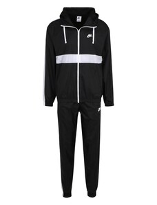 Nike Sportswear Φόρμα τρεξίματος μαύρο / λευκό