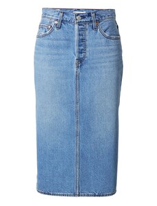 LEVI'S  Φούστα 'Side Slit Skirt' μπλε ντένιμ