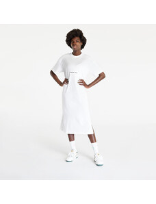 Φορέματα Calvin Klein Jeans Institutional Long T-Shirt Dress White