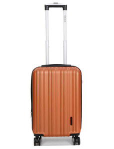 WORLDLINE Βαλίτσα - Χειραποσκευή καμπίνας πορτοκαλί ABS & Polycarbon με τέσσερις ρόδες UQP4J88 - 27520-32