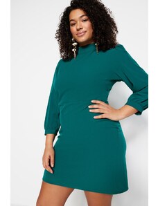 Trendyol Curve Plus Size Φόρεμα - Πράσινο - A-line