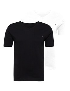 REPLAY Μπλουζάκι μαύρο / λευκό