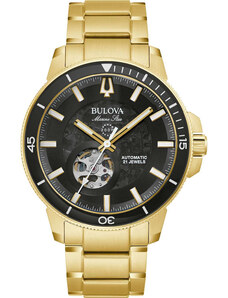 BULOVA Marine Star Automatic - 97A174 Gold case with Stainless Steel Bracelet