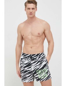 Calvin Klein ανδρικό μαγιό zebra polyester regular fit km0km00795-0gn
