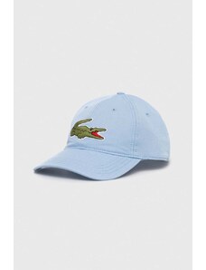 Βαμβακερό καπέλο του μπέιζμπολ Lacoste RK9871