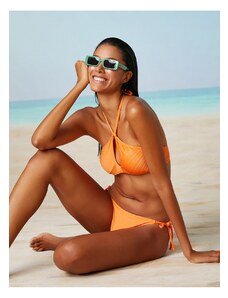 Koton Bikini Top - Πορτοκαλί - Απλό