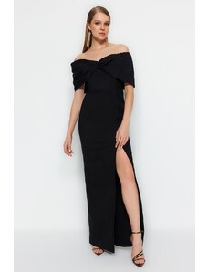 Γυναικείο φόρεμα Trendyol TPRSS23AE00067/Black
