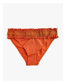 Koton Bikini Bottom - Πορτοκαλί - Λουλουδάτο