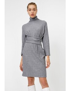Koton Φόρεμα - Γκρι - Φόρεμα πουλόβερ