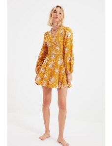 Trendyol φόρεμα - κίτρινο - σκέιτερ