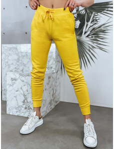 Γυναικείο παντελόνι FITS κίτρινο Dstreet z