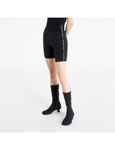 Γυναικεία σορτς Calvin Klein Jeans Logo Tape Milano Cycling Shorts Black