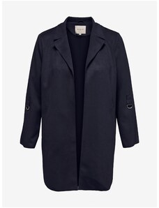 Only Σκούρο μπλε ελαφρύ παλτό για γυναίκες σε σουέτ φινίρισμα ΜΟΝΟ CARMAKOMA Joline - Κυρίες