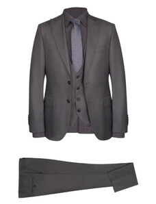 Prince Oliver Perennial Suit Καφέ (Modern Fit)