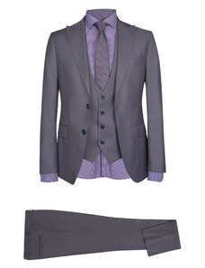 Prince Oliver Perennial Suit Μελανζέ (Modern Fit)