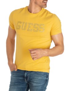 Guess Ανδρικό Τ-Shirt Κίτρινο M3RI05J1314-G2C1