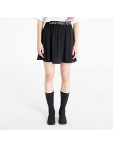 Φούστες Calvin Klein Jeans Logo Elastic Mini Skirt Black