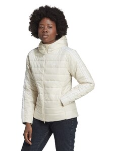adidas Originals adidas women hooded premium slim jacket (HK5251) - WHITE