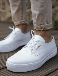 CHEKICH Ανδρικά λευκά casual παπούτσια δερματίνη CH005W