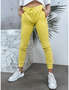 Γυναικείο παντελόνι FITS κίτρινο Dstreet z