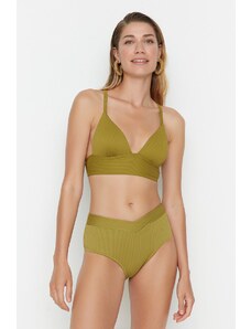Trendyol Bikini Bottom - Πράσινο - Απλό