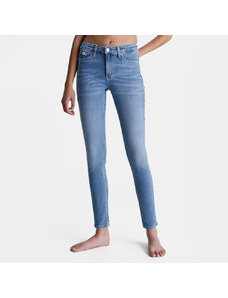 Calvin Klein Mid Rise Skinny Γυναικείο Παντελόνι