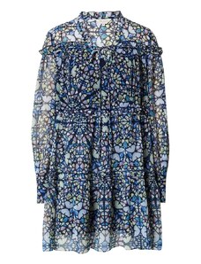TED BAKER Φορεμα Dalyla Swing Mini Dress With Ruffle Tier Detail 266029 mid-blue