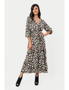OEM Φόρεμα Κρουαζέ Leopard