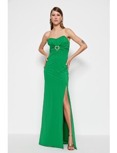 Trendyol Βραδινό &; Prom Φόρεμα - Πράσινο - A-line