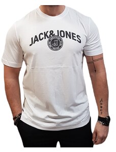 Jack&Jones - 12229432 - Jco Ounce Jj Logo TEE SS Crew Neck SN - White -T-shirt