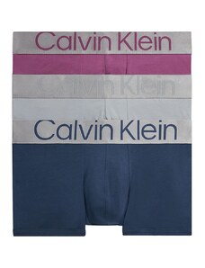 Calvin Klein Ανδρικό Boxer Steel Cotton Trunks - Τριπλό Πακέτο