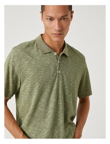 Koton Polo T-shirt - Πράσινο - Κανονική εφαρμογή