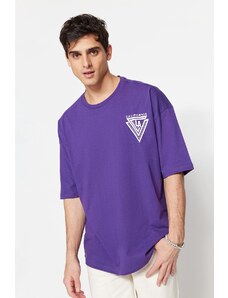 Trendyol T-Shirts - Λιλά - Oversize