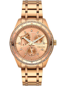 BREEZE Colorista Crystals - 212371.4, Rose Gold case with Stainless Steel Bracelet