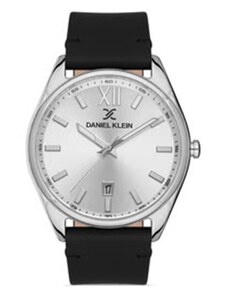 DANIEL KLEIN leather strap watch men DK.1.13404-1