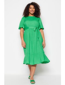 Γυναικείο φόρεμα Trendyol TBBSS23AH00059/Green