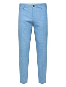 SELECTED HOMME Παντελόνι με τσάκιση 'Oasis' γαλάζιο