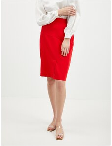 Orsay Red Ladies Pencil Skirt - Γυναικεία